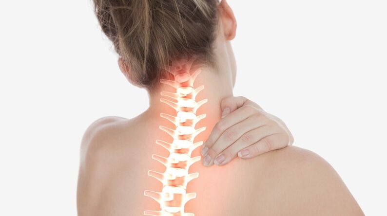 Síntomas de la osteocondrosis