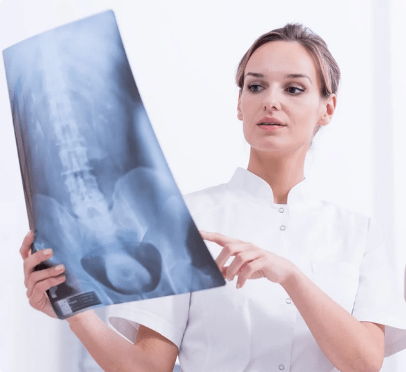 Diagnóstico de osteocondrosis torácica